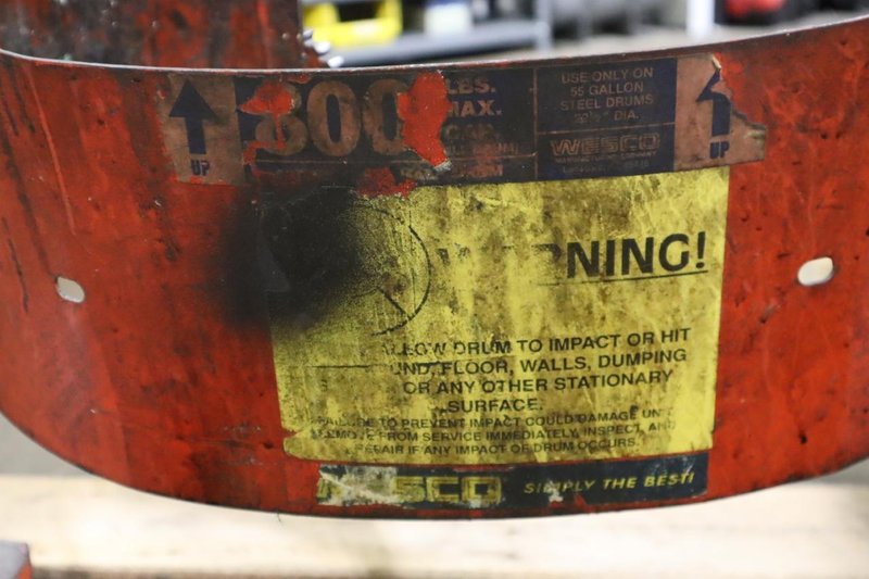 Barrel Carrier - Forklift Mount with Dumping Feature- Auction Item