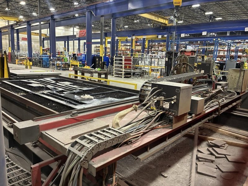 10′ x 20′ Kioke Mastergraph 3700DSD Plasma Table, 2007 – Hypertherm HPR 400 XD