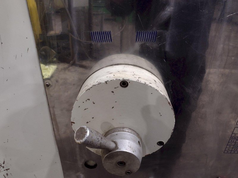 35" x 120" WILLIS MODEL #PK35 HOLLOW SPINDLE ENGINE LATHE 10" HOLE: YOBRO #24547