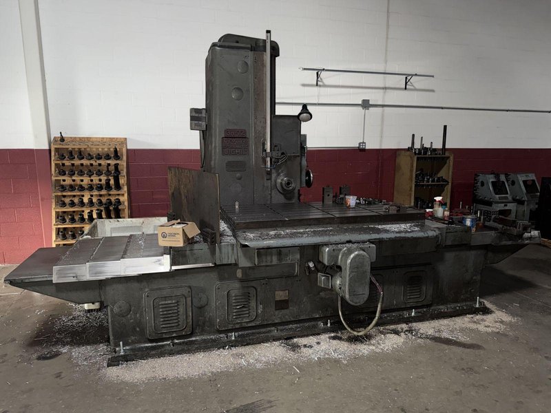3" DEVLIEG 3H-72 HORIZONTAL BORING MILL. STOCK # 0113926