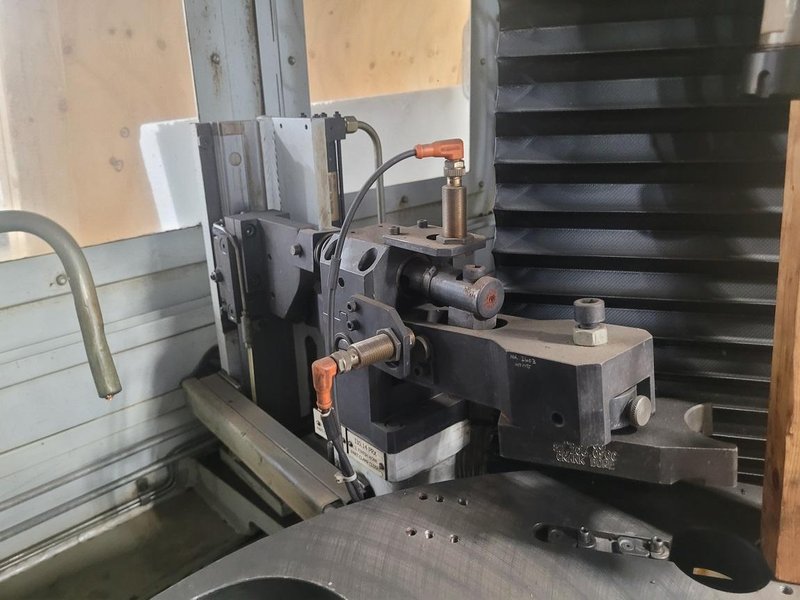 Nagel ECO 40-2 CNC Twin Spindle Vertical Honing Machine, 3 - 40mm Bore Size, 400mm Stroke, Allen Bradley Panel View Plus 1500 Control, New 2012