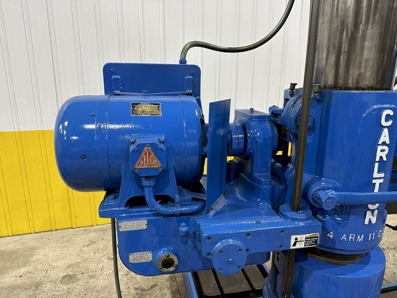 4&#039; X 11&quot; CARLTON MODEL #1A RADIAL DRILL: STOCK #18553
