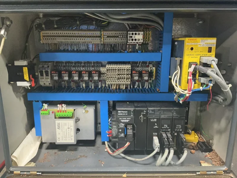 LNS 0.2 KW, 64” QUICK LOAD SERVO S2 MAGAZINE BAR FEEDER  -  Q.L. SERVO S2
