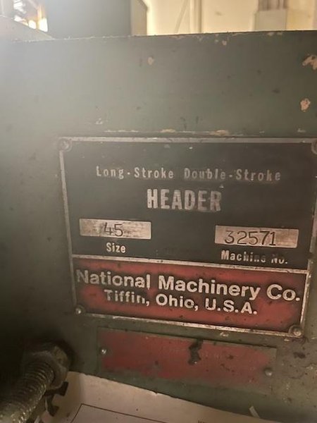 National Model 45 LS DSSD Cold Header