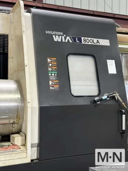 Hyundai Wia L800LA CNC Turning Center, 2011 - Less Than 5200 Hours!