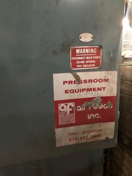 COIL CRADEL PRESSROOM STOCK #2922