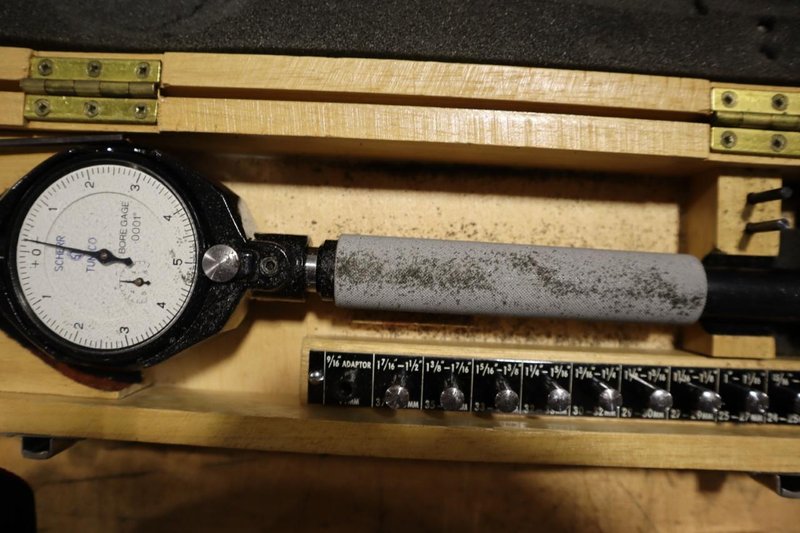 Bore Gages: Mitutoyo, Scherr-Tumico and Standard, with(1) Indi-Cal Bore and Groove Gage- Auction Item