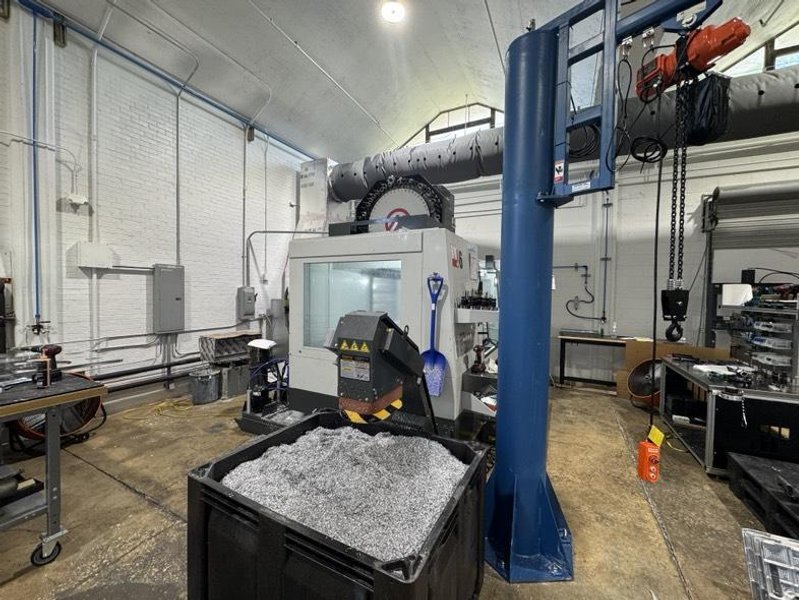 Haas VM-6 VMC, 2024 – 50 ATC, 15,000 RPM Spindle, 4th Axis Wired, Quad Auger