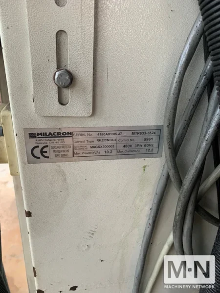 CINCINNATI MILACRON ROBOT MODEL MTR633-5524 MFG 2006