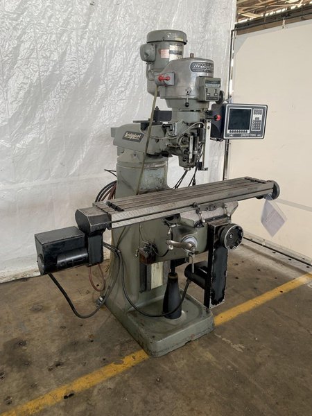 2-HP BRIDGEPORT SERIES 1 CNC PROTO-TRAK VERTICAL MILL. STOCK # 0522023