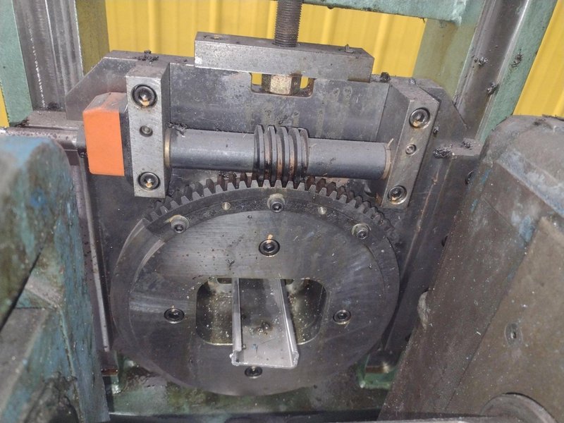 14 STAND X 2” TISHKEN MODEL #14-MW-2 ROLLFORMER 8" ROLL SPACE: YOBRO #24861