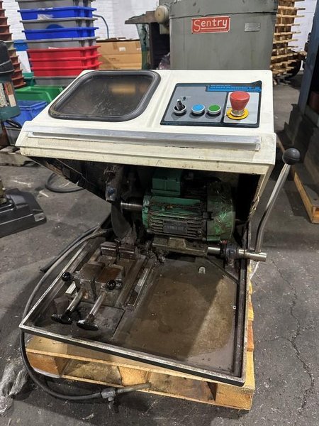 10" Buehler Abrasimet 95C-1800-260 Manual Precision Abrasive Metallurgical Lab Saw