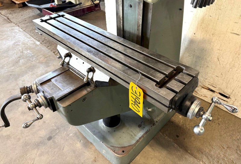 Bridgeport Vertical Mill Series I, 9&quot; x 42&quot; Tbl., 2 HP V-Speed, Clean