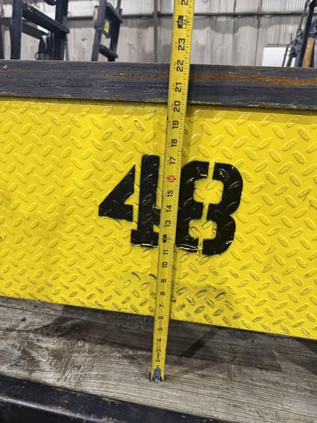 24 VOLT EZ-GO MODEL XI-640 TEXTRON CHASER/TUGGER CART #48: YOBRO #24642