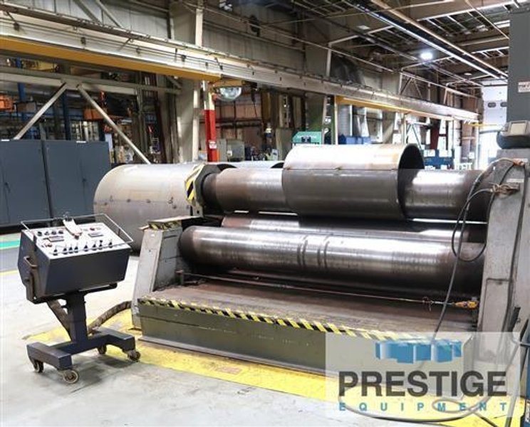 M G Industries EH 430/40 4-Roll 1.56" x 122" Hydraulic Plate Bending Roll