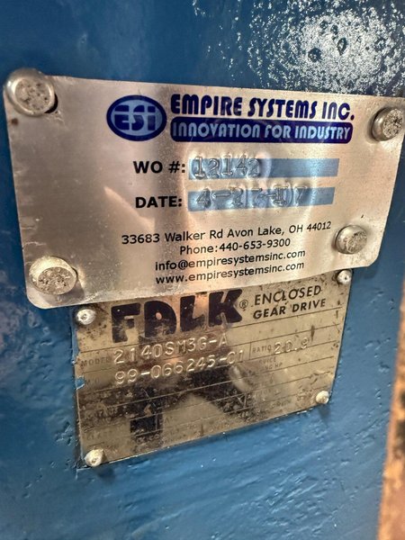 rebuilt by Empire 2017 Simpson model 2140SM3G-a 23g extra heavy duty gearbox s/n 99-066245-01, ratio 20.9