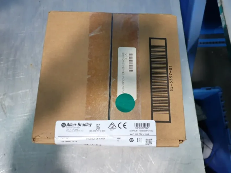 ALLEN-BRADLEY STRATIX 5700 MANAGED INDUSTRIAL ETHERNET SWITCH  -  1783-BMS10CA