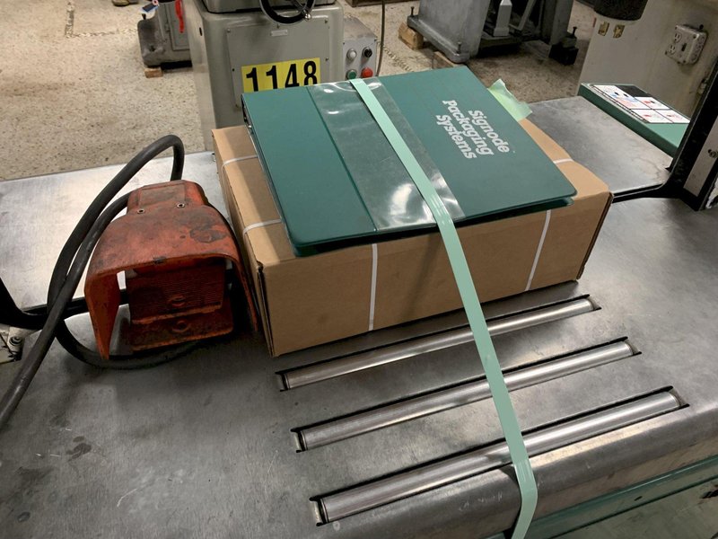 SIGNODE SureTyer Semi-Auto Strapping Machine, S/N B4207.