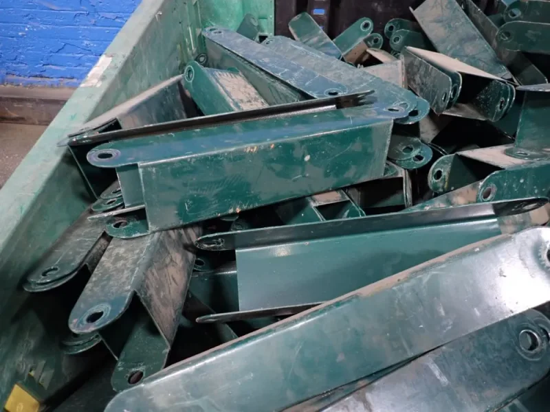 12" X 3" METAL BRACKETS