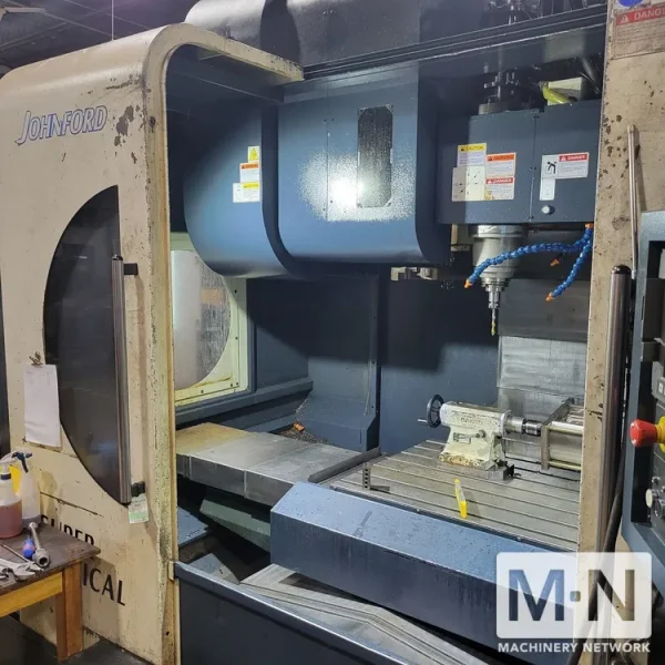 JOHNFORD SV-48H CNC Vertical Machining Center, 2012