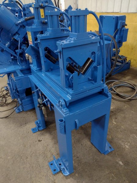 6&quot; x 6&quot; ANGLE - CONTROLLED AUTOMATION FABRILINE AUTOMATIC PUNCH AND SHEAR ANGLE LINE: STOCK #16465