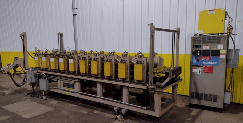 10 STAND X 2.5&quot; X 21&quot; KANE &amp; ROACH MODEL #2ST-CRFM ADJUSTABLE WIDTH &quot;C &amp; Z PROFILE&quot; ROLLFORMER: STOCK #11366