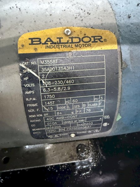 TARUS GUN DRILL HYDRAULIC SYSTEM. STOCK # 0446125