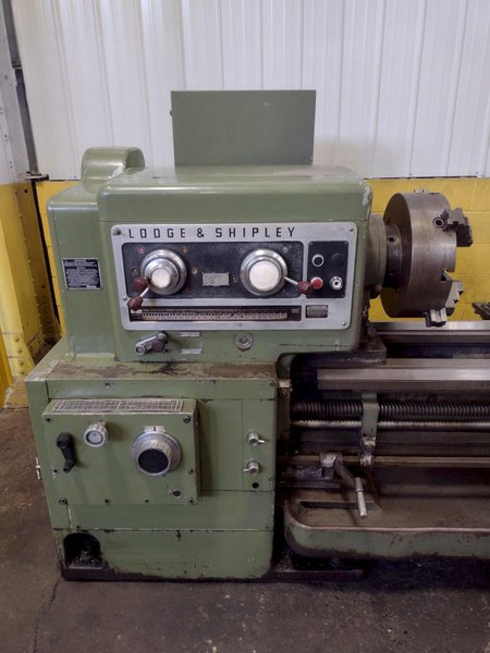 26" x 96" LODGE &amp; SHIPLEY MODEL #RXE 2516 ENGINE LATHE, 2" HOLE: STOCK 17057