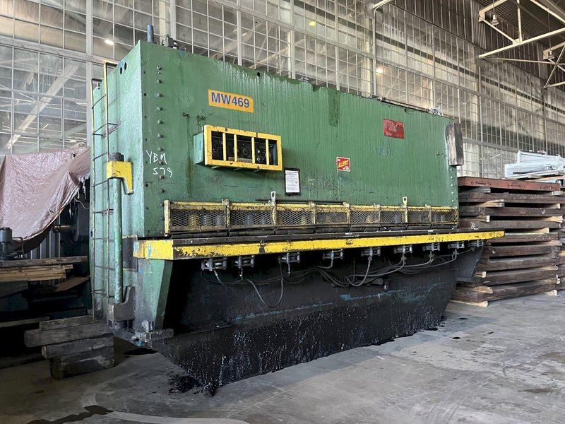 16' X 5/8" CHICAGO DREIS &amp; KRUMP AUTO-SELECT HYDRAULIC SHEAR: STOCK #15862