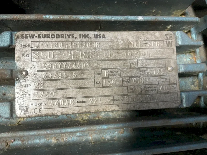 SEW-EURODRIVE 25 HP GEAR DRIVE