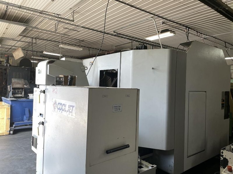 Mori Seiki NHX 4000 Horizontal Machining Center With M730BM Control, Through-Spindle Coolant, 12,000 RPM Spindle, Tool Presetter