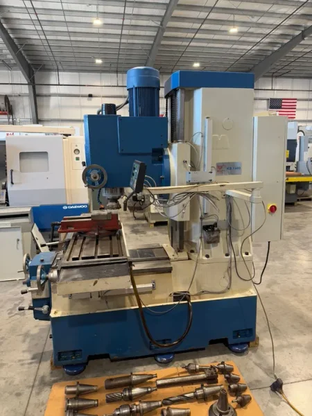 KNUTH KB 1400 Universal Bed Mill DRO 2009’ #7278