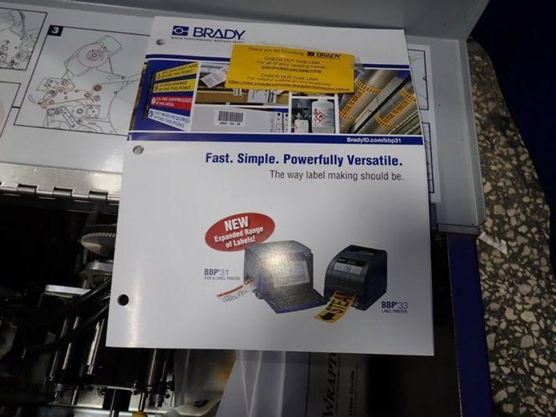 BRADY PRINTER APPLICATOR  -  WRAPTOR