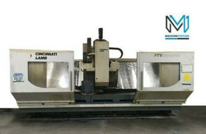 Cincinnati Lamb FTV-840 3700 CNC Vertical Mill