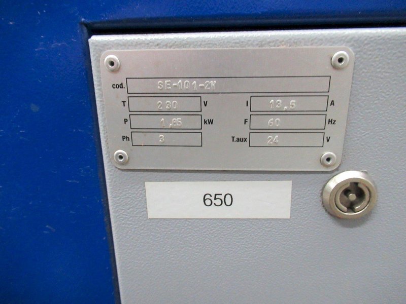 Tauring BS 50 HV Angle Roll with LED Roll Display, Foot Pedals and Assorted Dies as Shown