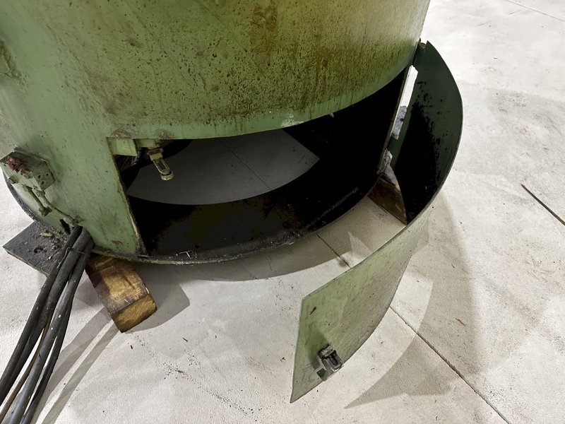 12 FT HAMMOND ROTO-FINISH MODEL #ST-12 ROTARY BOWL VIBRATORY PARTS DEBURRING FINISHER: STOCK #20064