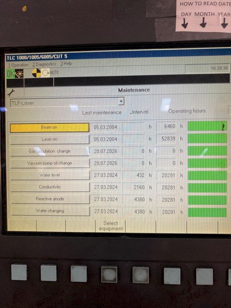 2004 TRUMPF MODEL #CUT5 5 AXIS CNC LASER : YOBRO 25873