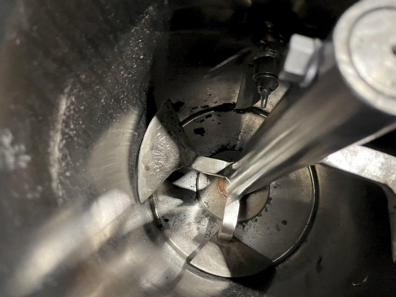 PROCESSALL Model: 20-HV Tilt-A-Mixer | Jacketed Plow Mixer