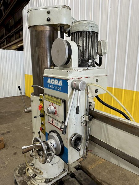 3&#039; X 11&quot; ACRA MODEL #FRD-1100 RADIAL DRILL: STOCK #19811