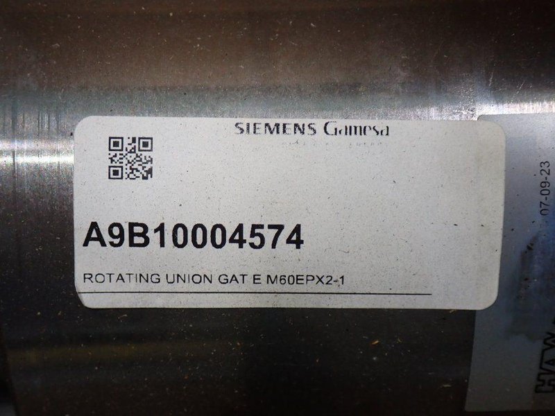 MOOG GAT M60 EPX2-1 GAT ROTARY UNION  -  120122014696