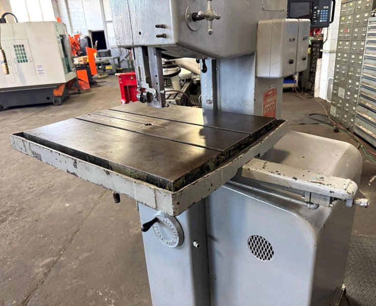 16" Doall Vertical Band Saw 16-3, 6000 FPM, Hyd. Table Feed, 3 HP