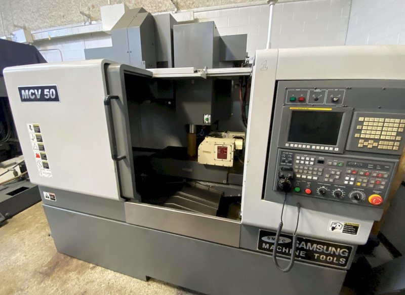 SAMSUNG MCV50 5-Axis CNC Vertical Machining Center, S/N DT50B0029, New 2010.