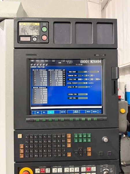 Mori Seiki NMV5000DCG 5 Axis CNC Vertical Machining Center – 12,000 RPM Mill