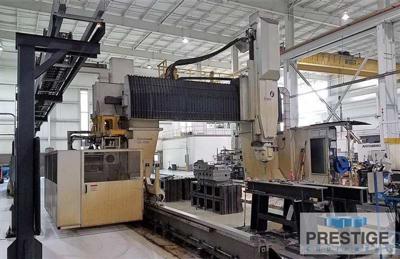 Cincinnati MAG U5-1500 CNC Travelling Gantry Rail Type Milling Machine