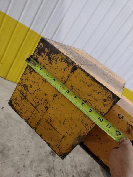 4 TON CALDWELL MODEL#81P-4-50 C HOOK PAPER COIL LIFTER: STOCK #22716