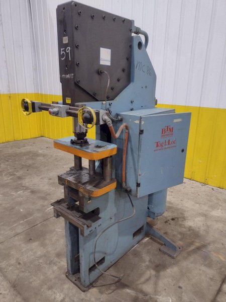 BTM TOG-L-LOC B-20H 4.5 STROKE SHEET METAL JOINING MACHINE: YOBRO #24799