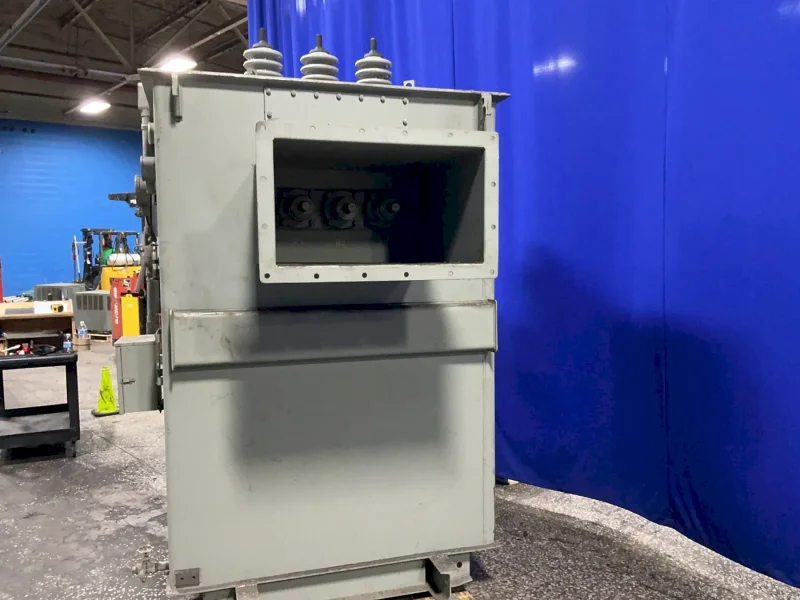 GENERAL ELECTRIC 8 PSI POSITIVE / 3 PSI NEGATIVE, 1630 KVA RECTIFIER DUTY TRANSFORMER