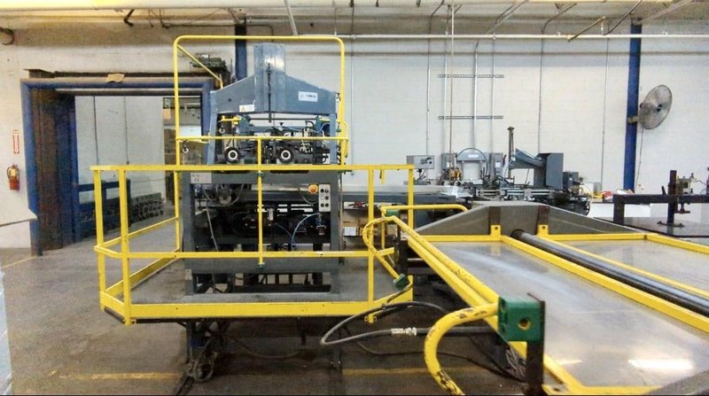 Emmeci MC-92 HSB DX Automatic Rigid Box Forming Line – Right-Hand Discharge