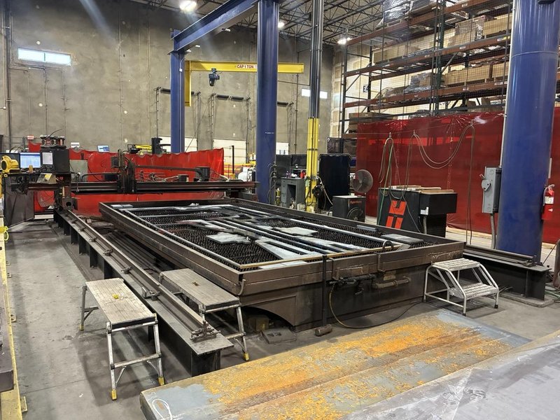 10′ x 20′ Kioke Mastergraph 3700DSD Plasma Table, 2007 – Hypertherm HPR 400 XD