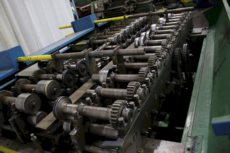 14 STAND X 1&quot; LOCKFORMER DUPLEX ROLL FORMER: STOCK #76380